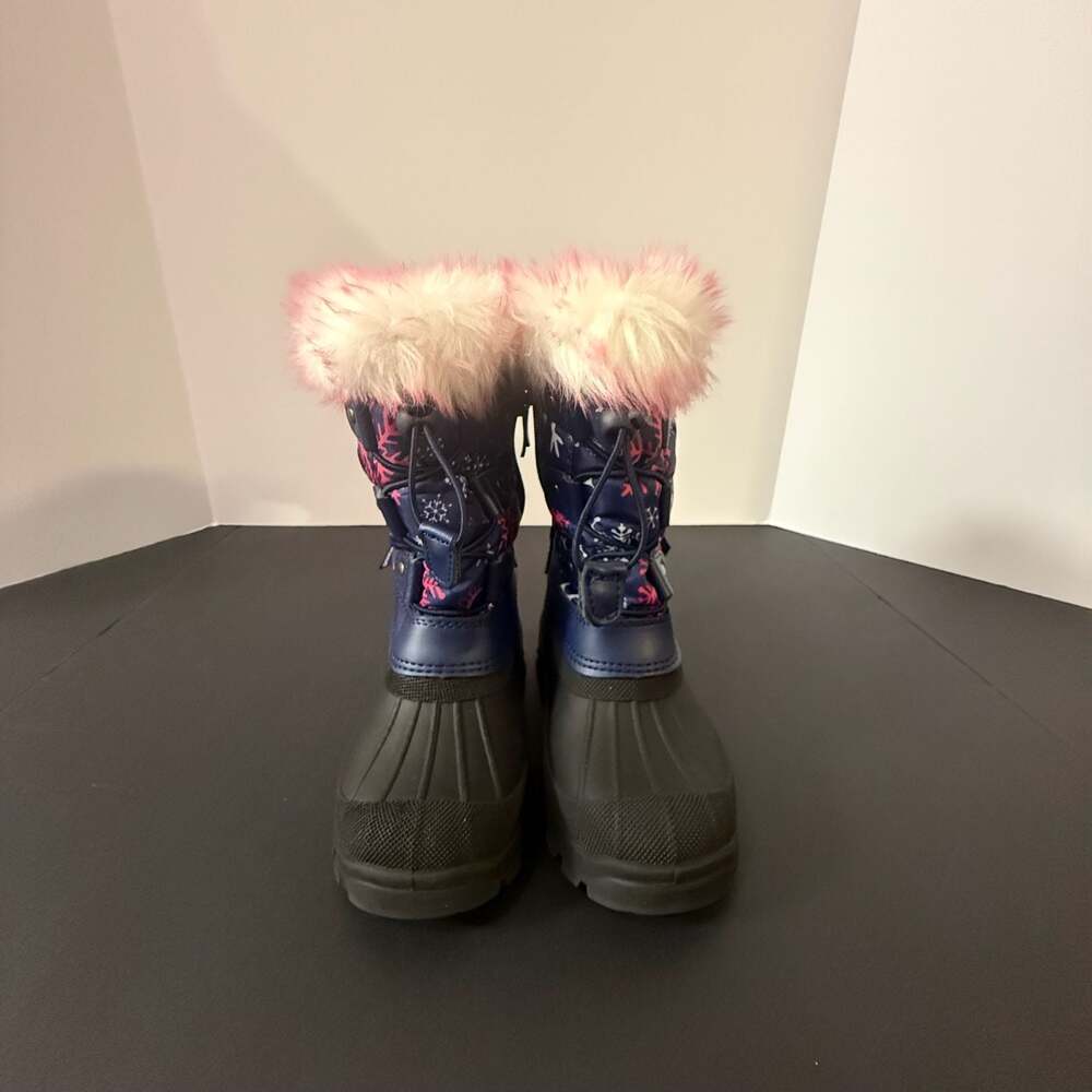 DREAM PAIRS KSNOW Girls Waterproof Winter Snow Boots Size 12